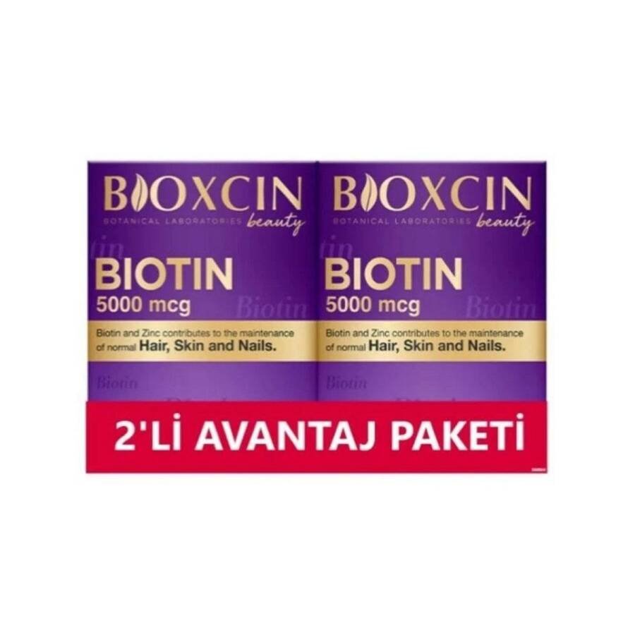 BIOXCIN Biotin 5000 mcg 30 Tablet - 1 Alana 1 Bedava