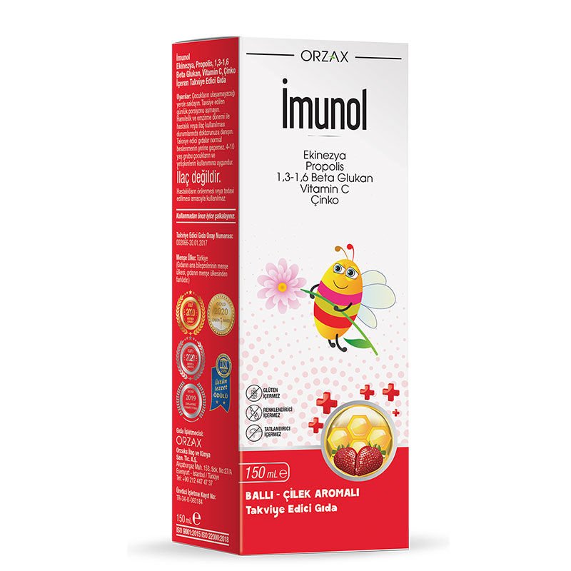 ORZAX Imunol Sıvı Form 150 ml